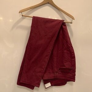 Caslon Burgundy Skinny Jean
